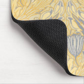 Walter Crane Blue White Tulips & Acanthus Mousepad (Ecke)
