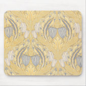 Walter Crane Blue White Tulips & Acanthus Mousepad (Vorne)