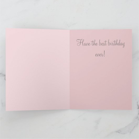 Walter Crane Blume Geburtstagkarte Karte (Innenseite)