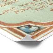 Walter Crane Columbia Courship The Norseman Poster (Ecke)