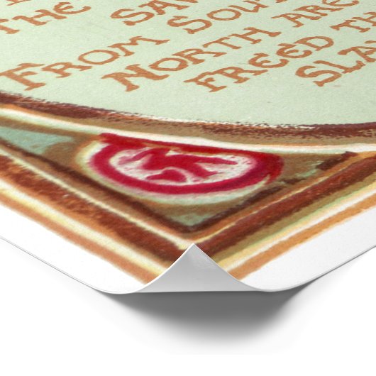 Walter Crane Columbia Courship United Staaten Poster (Ecke)