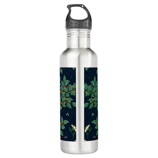 Walter Crane "Francesca" Botanical Edelstahlflasche (Rückseite)