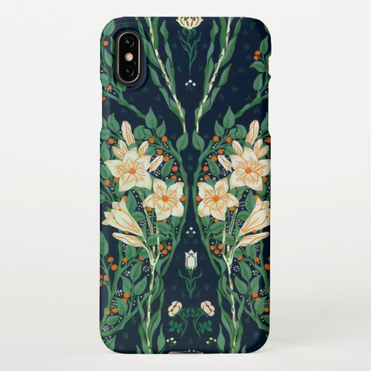 Walter Crane Francesca Botanical iPhone Hülle (Rückseite)