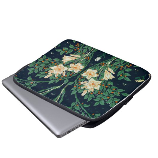 Walter Crane "Francesca" Botanical Laptopschutzhülle (Vorne Knopf)