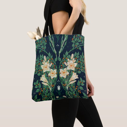 Walter Crane "Francesca" Botanisch Tasche (Von Nahem)
