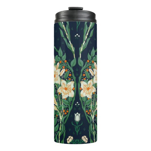 Walter Crane "Francesca" Botanisch Thermosbecher (Vorderseite)