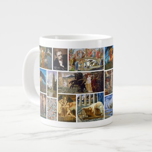 Walter Crane Jugendstilgalerie Colline Jumbo-Tasse (Vorderseite Links)