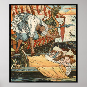 Walter Crane - Princess Belle-Etoile 2 Poster