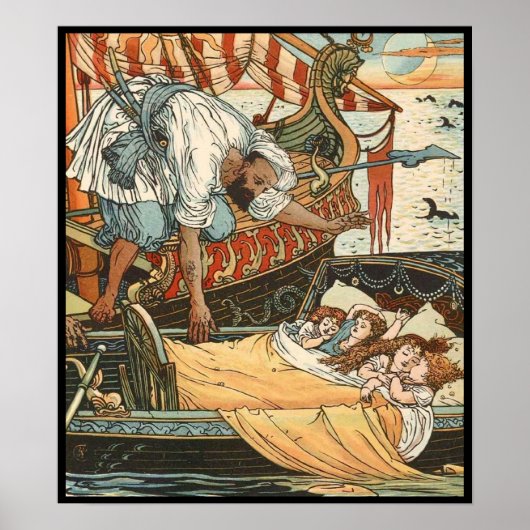 Walter Crane - Princess Belle-Etoile 2 Poster (Vorne)