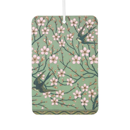 Walter Crane Schwalben und Mandeln Autolufterfrischer (Vorderseite)