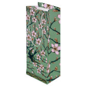 Walter Crane Schwalben und Mandeln Geschenktüte Für Weinflaschen (Rückseite Schrägansicht)