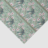 Walter Crane Schwalben und Mandeln Seidenpapier (Ausschnitt)