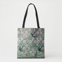 Walter Crane Schwalben und Mandeln Tasche