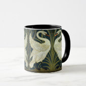 Walter Crane Schwan & Eile und Iris Viktorianisch Tasse (VorderseiteRechts)