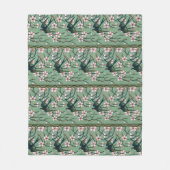 Walter Crane Swallows and Almonds Fleecedecke (Vorderseite)