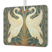 Walter Crane Swan, Rush and Iris Art Nouveau Autolufterfrischer (Links)