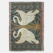Walter Crane Swan, Rush and Iris Art Nouveau Decke (Vorderseite Vertikal)