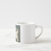 Walter Crane Swan, Rush and Iris Art Nouveau Espressotasse (Rechts)