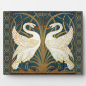 Walter Crane Swan, Rush and Iris Art Nouveau Fotoplatte (Vorderseite)