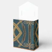 Walter Crane Swan, Rush and Iris Art Nouveau Geschenkschachtel (Geöffnet)