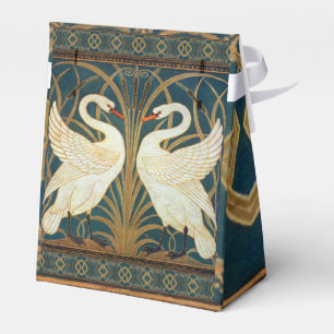 Walter Crane Swan, Rush and Iris Art Nouveau Geschenkschachtel