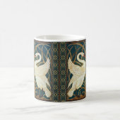 Walter Crane Swan, Rush and Iris Art Nouveau Kaffeetasse (Mittel)