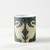 Walter Crane Swan, Rush and Iris Art Nouveau Kaffeetasse (Mittel)
