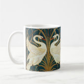 Walter Crane Swan, Rush and Iris Art Nouveau Kaffeetasse (Links)