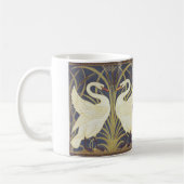 Walter Crane Swan, Rush and Iris Art Nouveau Kaffeetasse (Links)