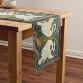 Walter Crane Swan, Rush and Iris Art Nouveau Kurzer Tischläufer (Beispiel)