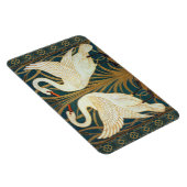 Walter Crane Swan, Rush and Iris Art Nouveau Magnet (Rechte Seite)