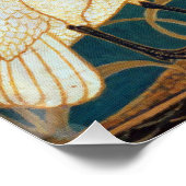 Walter Crane Swan, Rush and Iris Art Nouveau Poster (Ecke)