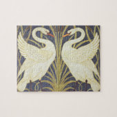 Walter Crane Swan, Rush and Iris Art Nouveau Puzzle (Horizontal)