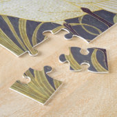 Walter Crane Swan, Rush and Iris Art Nouveau Puzzle (Seite)