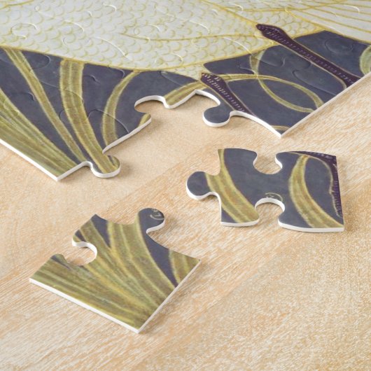 Walter Crane Swan, Rush and Iris Art Nouveau Puzzle (Seite)