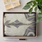 Walter Crane Swan, Rush and Iris Art Nouveau Seidenpapier (Geschenk)