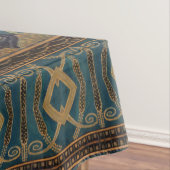 Walter Crane Swan, Rush and Iris Art Nouveau Tischdecke (Beispiel)