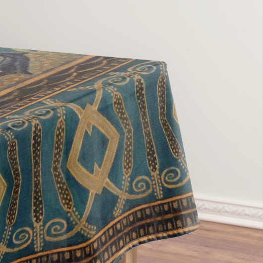 Walter Crane Swan, Rush and Iris Art Nouveau Tischdecke (Beispiel)