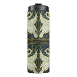 Walter Crane Swan & Rush and Iris Victorian  Thermosbecher