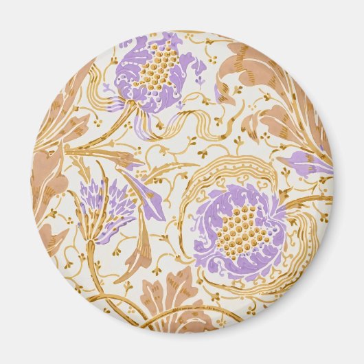 Walter Crane Teazle & Pomegranate Jugendstil Magnet (Vorne)