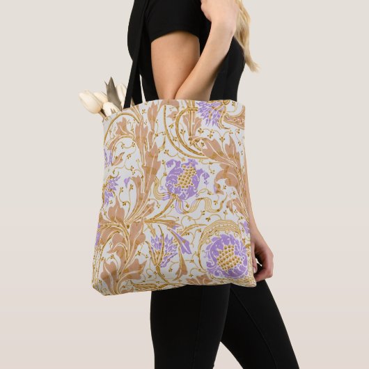 Walter Crane Teazle & Pomegranate Jugendstil Tasche (Von Nahem)