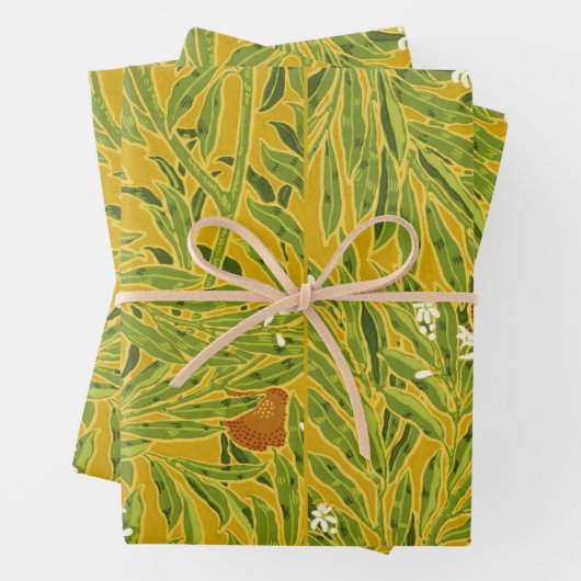 Walter Crane The Orange Tree Art Nouveau Geschenkpapier Set (Beispiel)