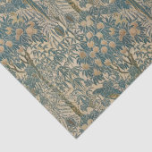 Walter Crane Vintag Art Nouveau Macaw Muster Seidenpapier (Detail)