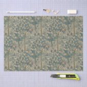 Walter Crane Vintag Art Nouveau Macaw Muster Seidenpapier (Handwerk)