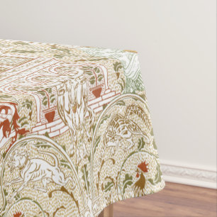 Walter Crane Vintag das Haus, das der Jack erbaut  Tischdecke