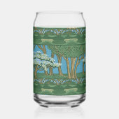 Walter Crane Vintage-May-Baum-Wald-Wallpaper Dosenglas (Links)