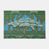 Walter Crane Vintage-May-Baum-Wald-Wallpaper Fußmatte (Vorderseite)