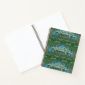 Walter Crane Vintage-May-Baum-Wald-Wallpaper Notizblock (Innenseite)