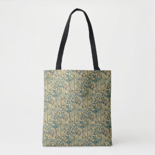 Walter Crane - Vintages Art Nouveau Macaw Muster Tasche