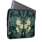 Walter Crane White Lily-Blue Back Laptopschutzhülle (Vorne Rechts)